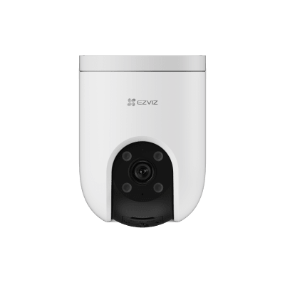 Cámara PT para Exteriores   4K (8 Megapixel)   Visión Nocturna a Color   Audio Bidireccional   Vista Panorámica 360°   Detección de Forma Humana   Auto Seguimiento de Zoom