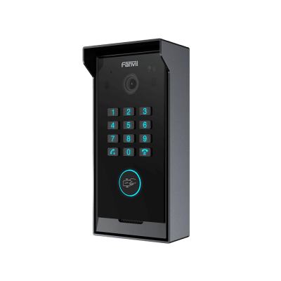 Videoportero Slim IP con Cámara HD, IP IP65, Teclado Numérico y Relé, Apertura por BLE, Tarjeta, Protocolo ONVIF