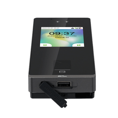 Terminal de Control de Acceso Multi-Biométrico con Intercomunicador de Video   Tecnología de Autenticación Facial de Luz Visible   Autenticación de Huellas en Vidrio   Protección IP65   Métodos de Autenticaci&oacu
