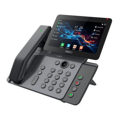 Videotelefono IP Wi-Fi, handset Inalámbrico, 20 Líneas SIP, Puertos Gigabit, PoE con Puerto USB, Bluetooth.