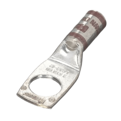 Zapata de compresión LCA2-12-Q, para cal. 2 Awg, Barreno para tornillo prisionero de 1 2, 1 Pz