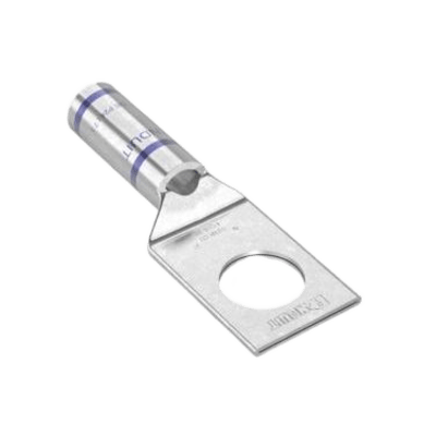 Zapata de compresión LCA6-38-L, para cal. 6Awg, Barreno para tornillo prisionero de 3 8, 1 Pz