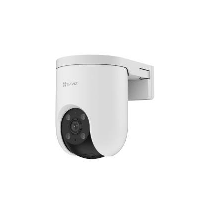 Cámara PT para Exteriores   4K (8 Megapixel)   Visión Nocturna a Color   Audio Bidireccional   Vista Panorámica 360°   Detección de Forma Humana   Auto Seguimiento de Zoom