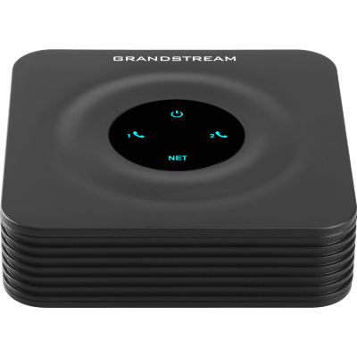 Adaptador de Teléfonos Analógicos ATA   2 Puertos FXS (Conectar Teléfono Análogo)   Soporta 2 Perfiles SIP   Ethernet 10 100Mbps   Seguridad TLS y SRTP   Conferencia de Voz 3 Vías