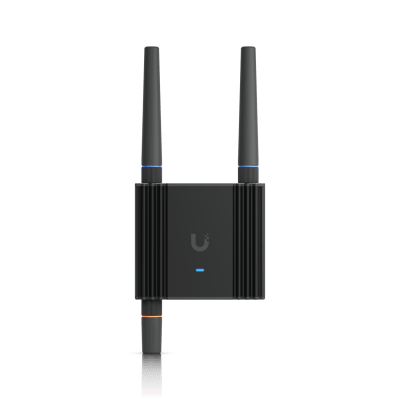 Router UniFi Ultra LTE con WiFi 4   ranura para 1 tarjeta SIM   2 Puertos RJ45 10 100Mbps   Alimentación por USB Type-C y ATX DC   Bandas LTE B2, B4, B5