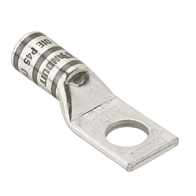 Zapata de compresión LCA2 0-56-X para cal. 1 0 Awg, Barreno para tornillo prisionero de 5 16, 1 Pz