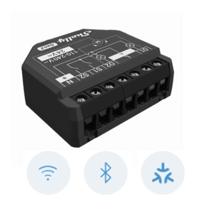 Apagador inteligente Wifi 2.4   2 canales  Para apagador doble   10A por canal   Compatible con asistentes de voz