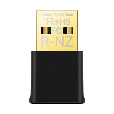 Mini Adaptador USB inalámbrico doble banda AC 600 Mbps, antena onmidireccional.