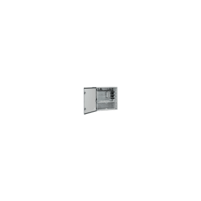 Gabinete de Zona de Instalación en Pared, Uso Industrial con Clasificación UL tipo IP66 y 4 12 4X, de 610 x 295 x 610 mm, de Acero, Color Gris
